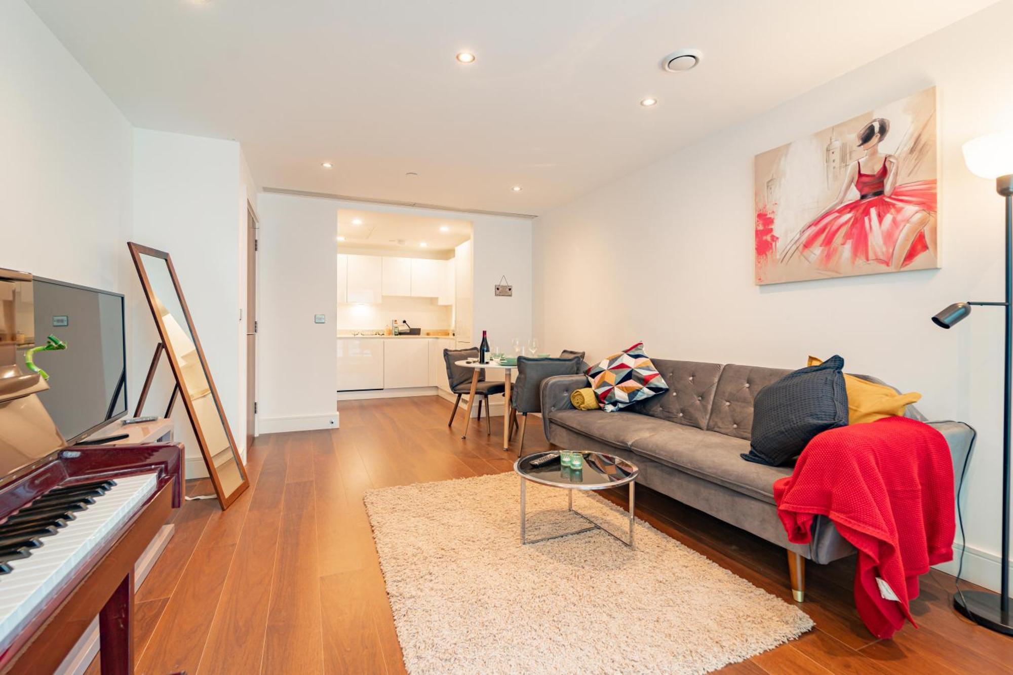 Stylish And Comfortable Canary Wharf Apartment Perfect For Long Stays Londra Exterior foto